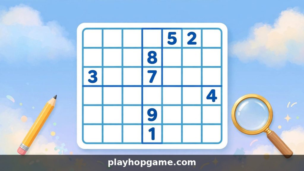 Sudoku Mini — free online game at PlayHopGame